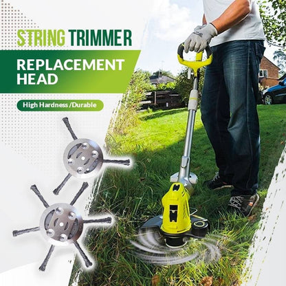 🔥👨‍🌾6 inch Steel Wire Brush Cutter Trimmer Head
